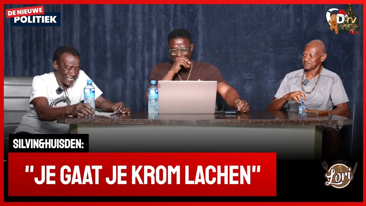 Silvin en Huisden over viering 24 december in NIS (Suriname)