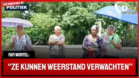 Familie Wortel reageert op situatie onderhoudstrook Domburg