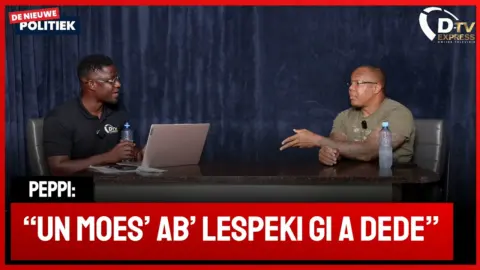 Reactie rond heengaan Ex-president Santokhi