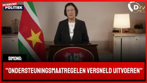 Statement president Simons over gevolgen oorlogssituatie Midden-Oosten voor Suriname