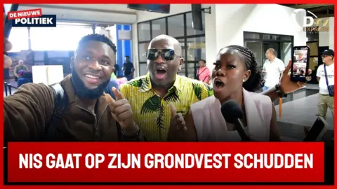 Aankomst Nigeriaanse Artist in Paramaribo