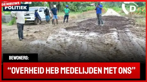 Bewoners leiding 22 pissig over  verwaarloosde weg