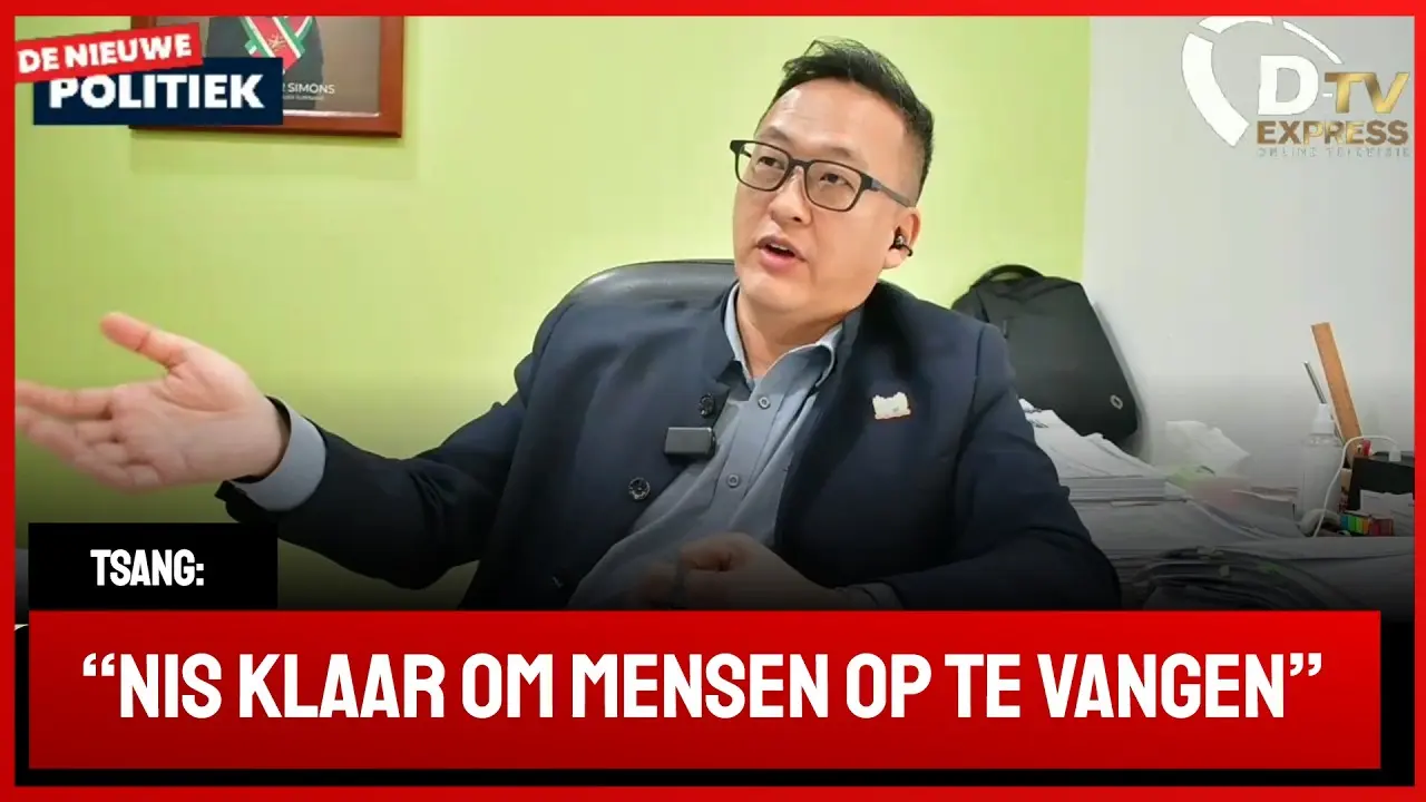 Minister Tsang over verwachte regengolf