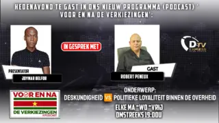 Robert Peneux over Deskundigheid / Politieke loyaliteit binnen de overheid