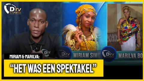 Miriam Simone ontvangt titel als koningin in Ghana
