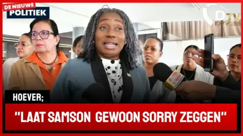 DNA leden protesteren tegen uitspraken Cedrc van Samson