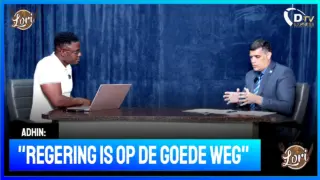 voorzitter DNA Ashwin Adhin over politieke situatie Suriname